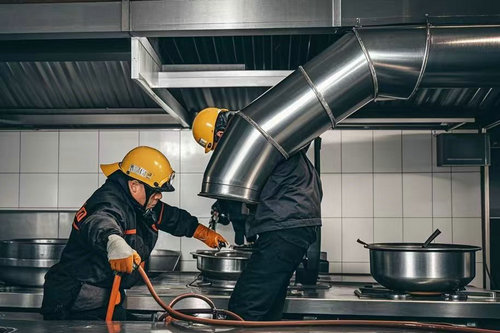 鄭州餐廳油煙管道清洗需要幾個人